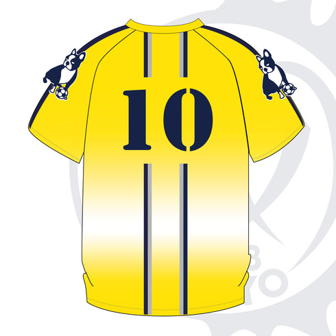 【nexo tokyo fc】公式戦用(イエロー) ユニフォームシャツ